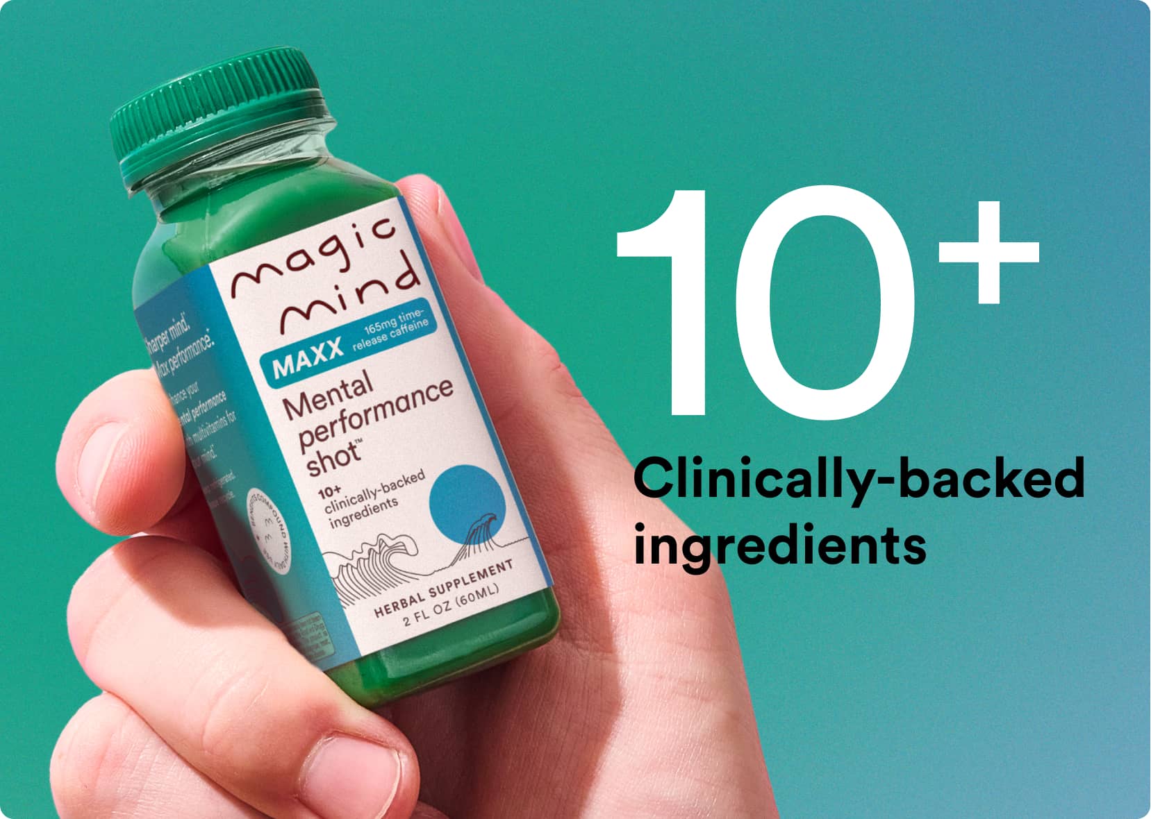 Nootropic Shot with 165mg of Caffeine | MAXX - Magic Mind