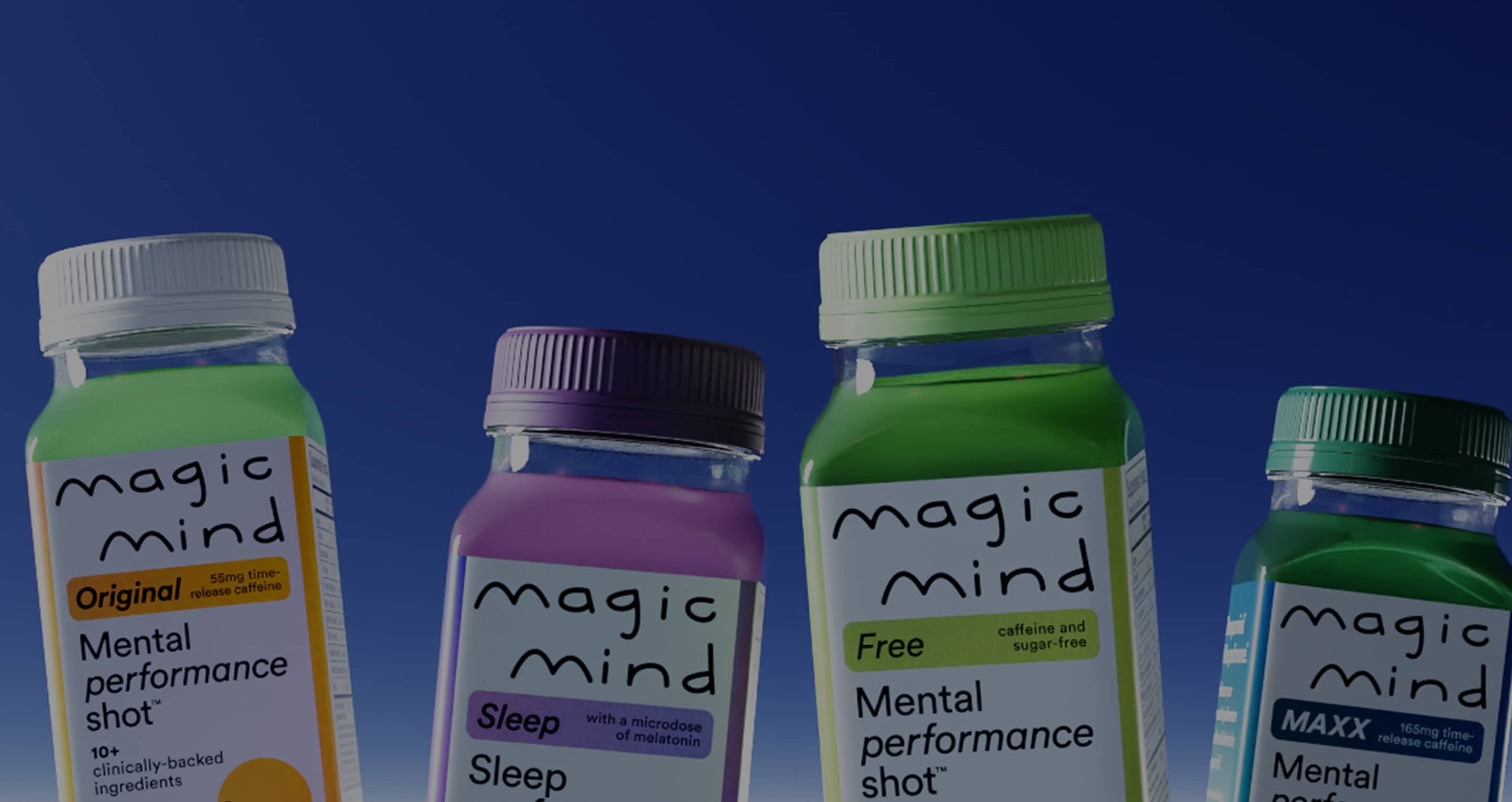 Nootropic Shot with 165mg of Caffeine | MAXX - Magic Mind